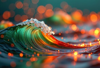 background with drops