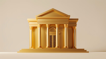 Obraz premium money and bank
