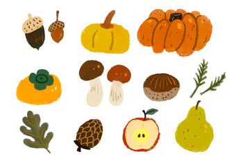 가을에 어울리는 식재료