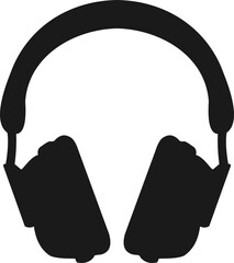 Podcast Headphones Silhouette