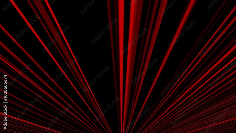 Poster light ray star abstract background. glowing and flickering laser rays from bottom to top.