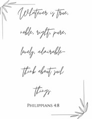 Obraz premium Bible Verses 