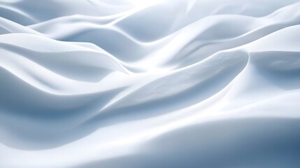 Obraz premium Clean white snowdrift texture pattern. subtle abstract winter background