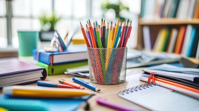 educational materials spread out for a new curriculum launch, symbolizing the resources dedicated to teaching