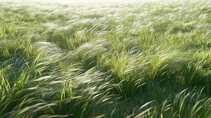 100. A vast expanse of tall grass swaying gently in the breeze