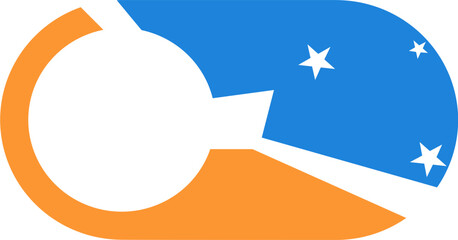 Switch Off Icon of Argentine Antarctica Flag © umerawanpk