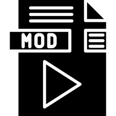 MOD File Format Icon