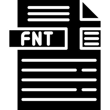 FNT File Format Icon