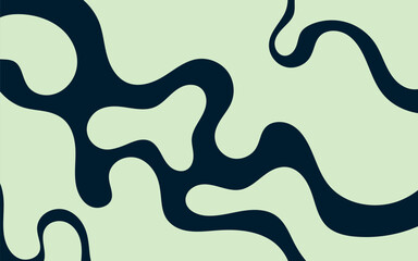 Abstract background of smooth waves