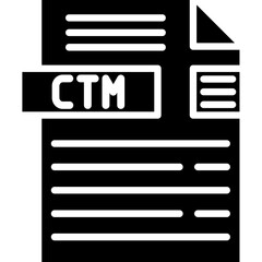 CTM File Format Icon