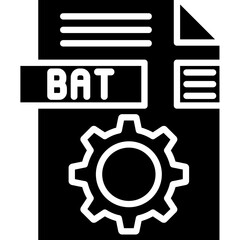 BAT File Format Icon