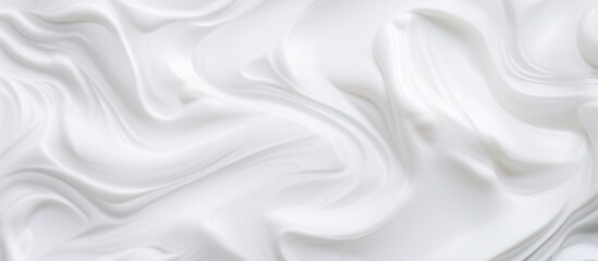 Naklejka premium fluid flow cream background seamless pattern