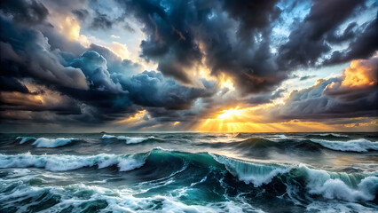 Sunrise Over Mountain Range - Symbol of New Beginnings. Perfect for: New Year Celebrations, Motivational Retreats