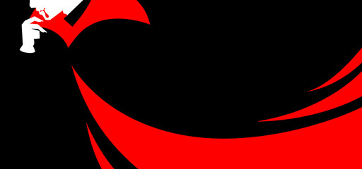 illustration of dracula