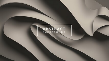 Grey Abstract Background Design Template in Editable Vector Format