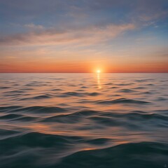 Obraz premium sunset on the sea