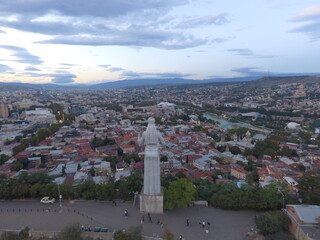 Mother of Georgia. Photo made with drone.