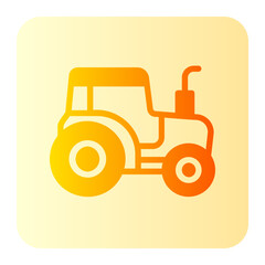 tractor gradient icon
