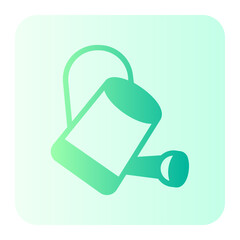 Obraz premium watering can gradient icon