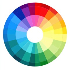 Obraz premium Complementary Color Scheme: Exploring Colors in the Wheel