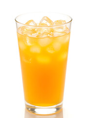 “The refreshing splash of orange juice, a glass of orange juice, fruit juice