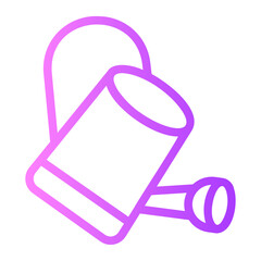 watering can gradient icon
