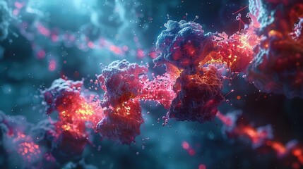 Fototapeta premium Exploring the Boundaries of Science: A Glimpse into CRISPR Technology's Futuristic Landscape