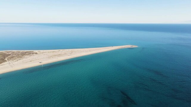 Amazing view of Kassandra coastline near Possidi beach, Chalkidiki, Central Macedonia, Greece