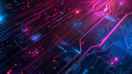 Obraz premium abstract technology background