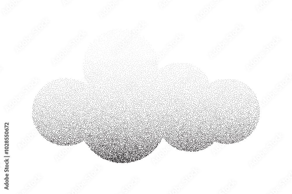 Poster grain sand texture pattern. noise ripple background. dot stipple circle shapes, black noise dotes, g