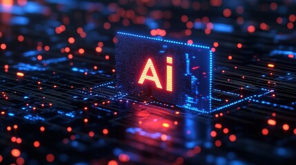 "AI" text chart data analysis technology 