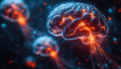 Glowing Brain