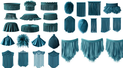 Fringe Trim Collection: Decorative Fabric Trims for Sewing and Crafts