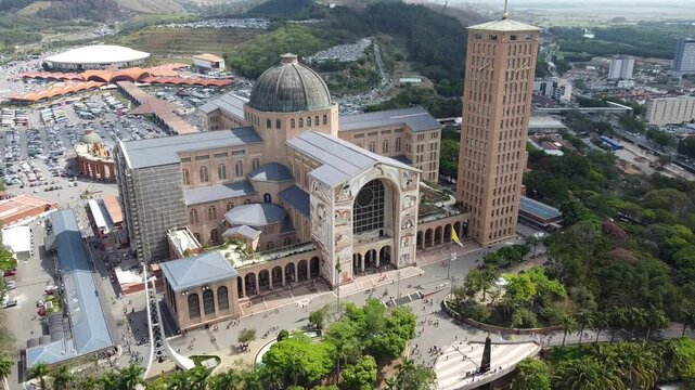 Sanctuary of Our Lady of Aparecida, October 12th, the day of the patron saint of Brazil