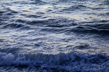 Abstract photo of sea water texture.