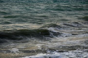 waves on the mediterranean sea