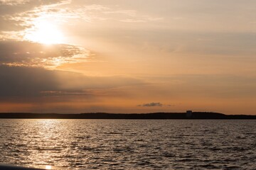view of the city from the sea