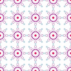 Seamless geometrical star pattern