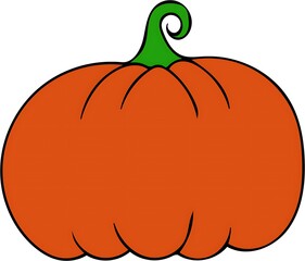 Colorful Halloween illustrations of pumpkin, bat, cat, and spooky cauldron.

