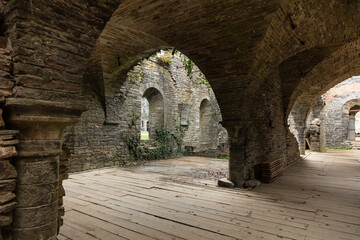 Ruin of Villers Abbey former Cistercian abbey located in Belgium