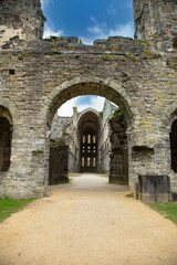 Ruin of Villers Abbey former Cistercian abbey located in Belgium