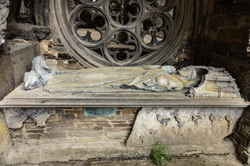Ruin of Villers Abbey former Cistercian abbey located in Belgium