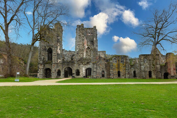 Ruin of Villers Abbey former Cistercian abbey located in Belgium