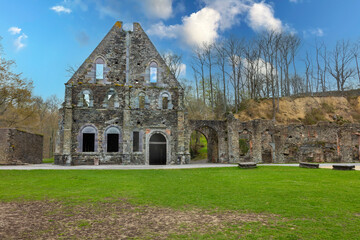 Ruin of Villers Abbey former Cistercian abbey located in Belgium