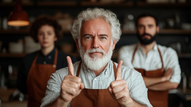 Experienced chef teaching culinary skills in a cozy kitchen setting during the day