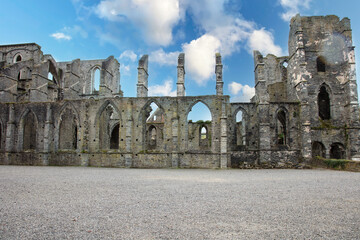 Ruin of Villers Abbey former Cistercian abbey located in Belgium