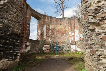 Ruin of Villers Abbey former Cistercian abbey located in Belgium