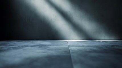 Light shadowed blank text placeholder on smooth grey surface