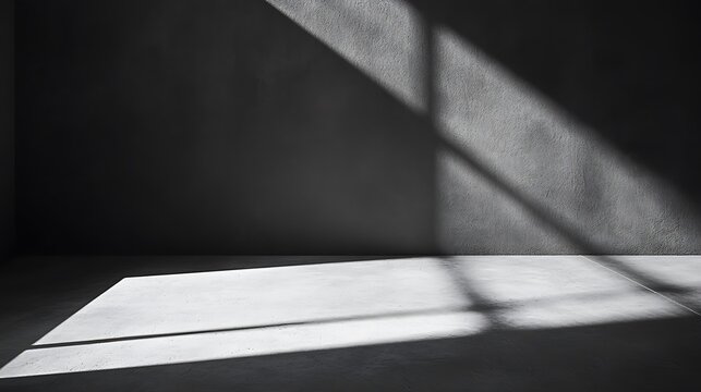 Light shadowed blank text placeholder on smooth grey surface