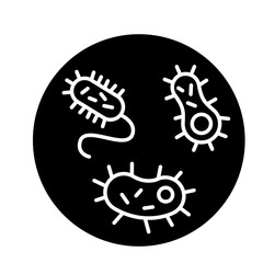 Bactery Icon, Unicelluler, microbactery, microbe